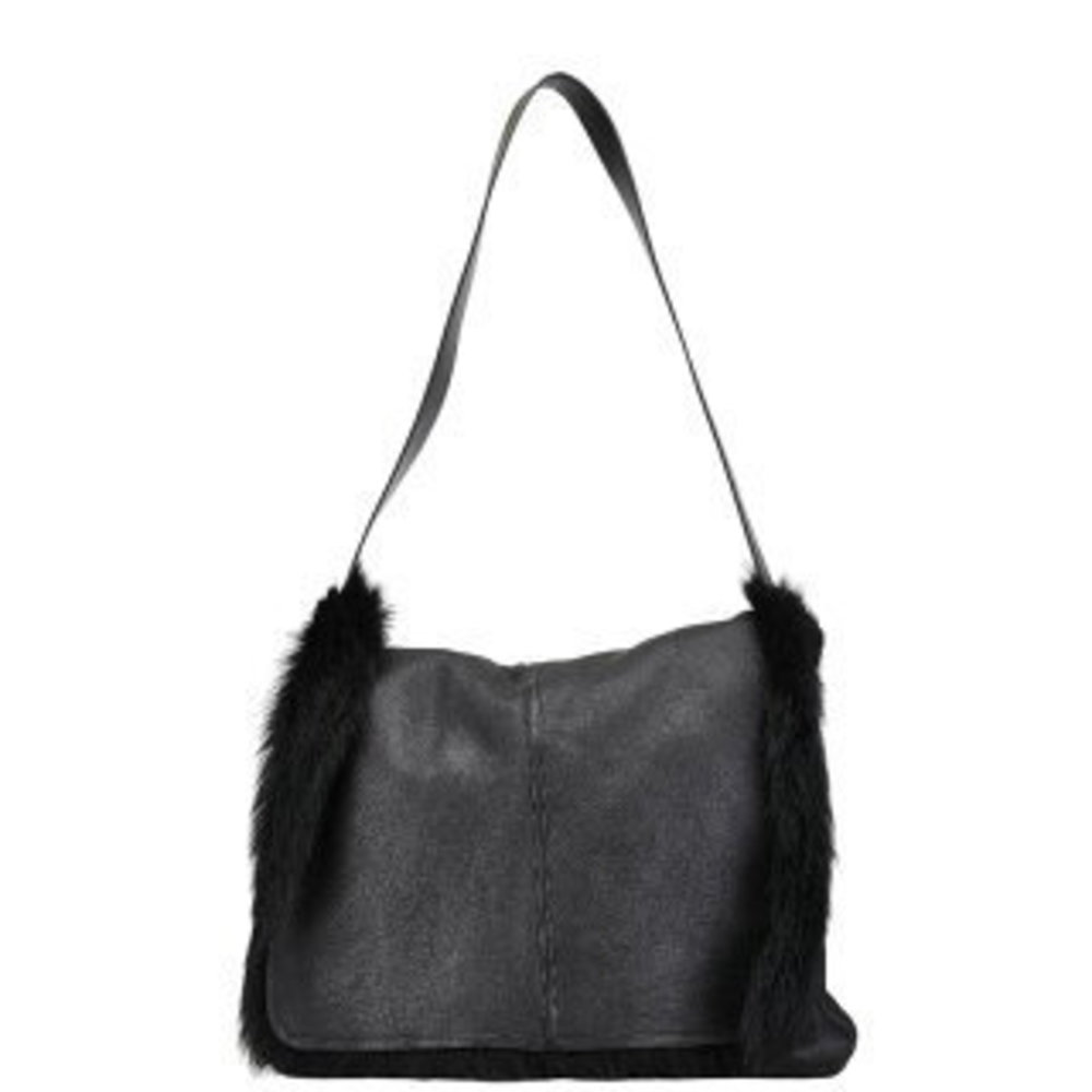 Gucci reversible one shoulder bag black mink - Picture 2 of 8